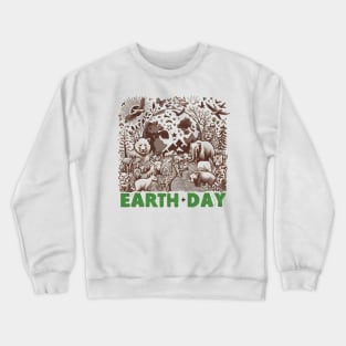 Earth day Crewneck Sweatshirt